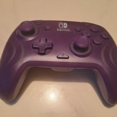 Nintendo Switch PDP Afterglow Wave Purple controller