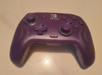 Nintendo Switch PDP Afterglow Wave Purple controller