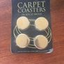 Free Solid Brass Carpet- Wooden Floor Coasters with this Antique Style Mahogany Canterbury Magazine/ Newspaper/ Vinyl Storage Holder - Stand with a single drawer Image 8