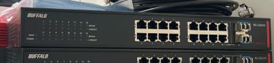 Buffalo Layer2 16 port switch  BS-GS2016 best for audio