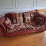 Leather and fabric sofa Image 2