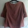 Cotton Blouse with front tie. Image 4