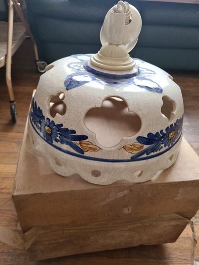 vintage ceramic shade