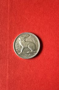 Vintage Irish Three Pence Coin - 1968