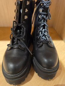 Black Ankle Boots New Look (Size 38)