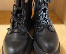 Black Ankle Boots New Look (Size 38)