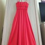Cos Red Dress Size Uk 14 Image 5