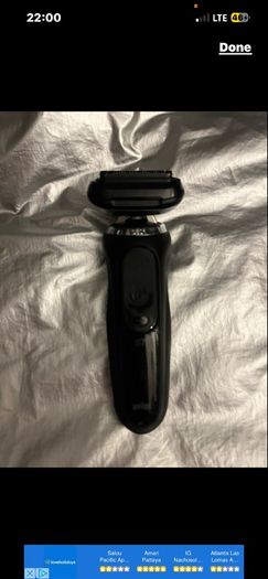 braun new series 7 smart sonic shaver with smart dock station clean charge Wet and Dry Electric Shaver