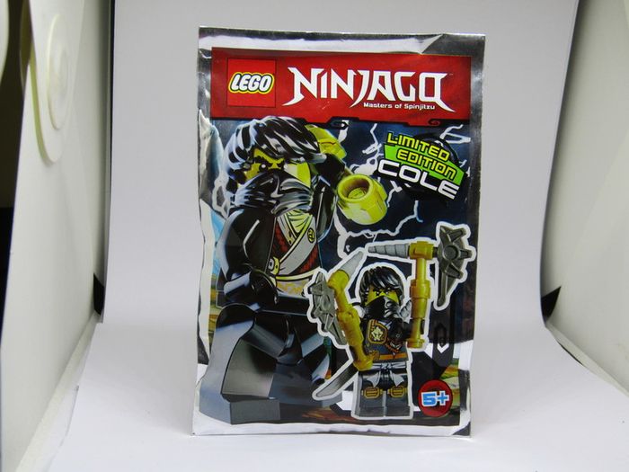 LEGO Ninjago Cole Minifigure Foil Pack Polybag Limited Edition Brand New Sealed