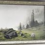 Original Oil Painting-  Emerald Silence Image 2