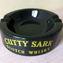 Wade Cutty Sark Ash Tray Dark Green