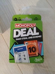 Monopoly Deal, cards