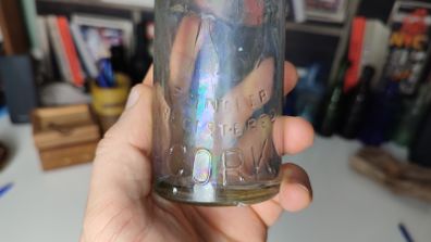120 - Vintage Cork City Kiloh Clear Glass Lemonade Soda Kali Seltzer Water Embossed Lettering Decorative Collectible Bottle