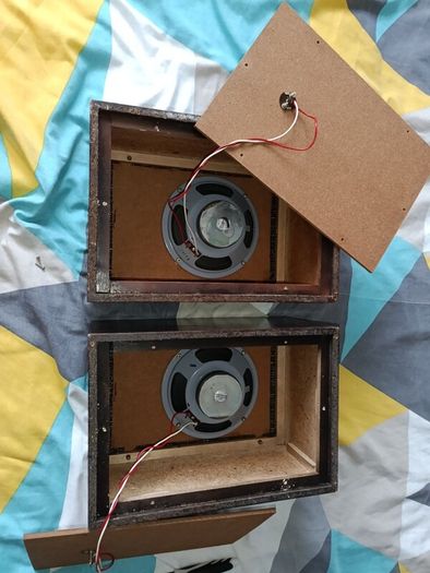 Vintage Standard speakers with original Goodmans Loudspeakers Ltd drivers