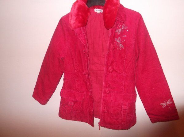 Girls coat.Size 160/80.13-14yrs. Deep pink.Perfect condition