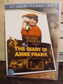 The Diary Of Anne Frank Dvd World War 2 Drama George Stevens