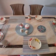 Vintage-Style 5-Place Tableware Set