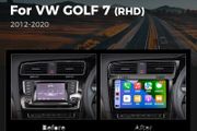 7" Android radio for Volkswagen Golf 2012-2020