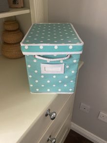 Pottery barn teen collapsible storage box
