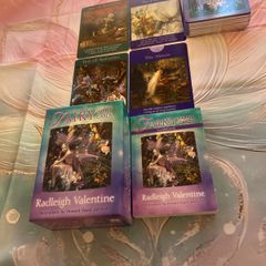 Fairy tarot cards by Radleigh Valentine.