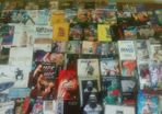 For sale dealers lot of manuals covers art posters etc