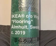 IKEA rug - Virgil Abloh "Wet Grass" Markerad