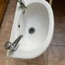 Sink, pedestal with hot and cold taps Image 3