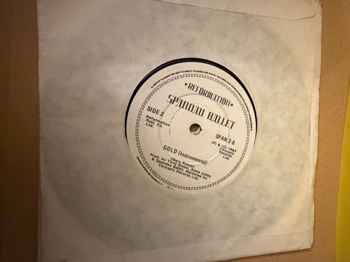 Spandau Ballet Gold Original 1983 7inch Vinyl