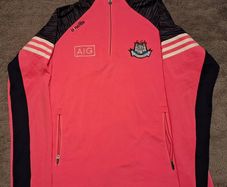 Dublin GAA O'Neills Gaelic Football Half Zip Jersey (Ladies Size 10) FREE POST