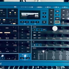 Waldorf Kyra Synthesizer Limited Edition Blue