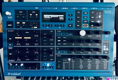 Waldorf Kyra Synthesizer Limited Edition Blue