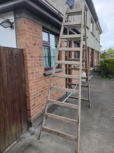 Large Wooden Ladder