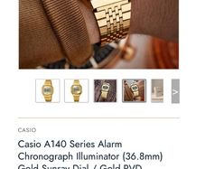 Casio Vintage A140WEG-9AEF Gold