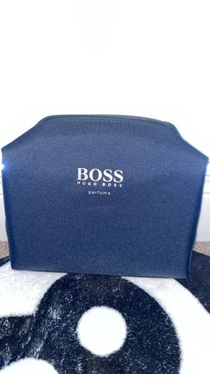 Hugo BOSS Stenson Wash Bag Ocean Blue Brand New With Tag