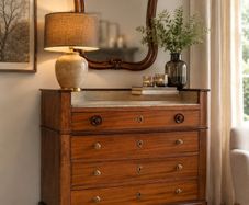 Chest of Drawers, Mahogany, marble top