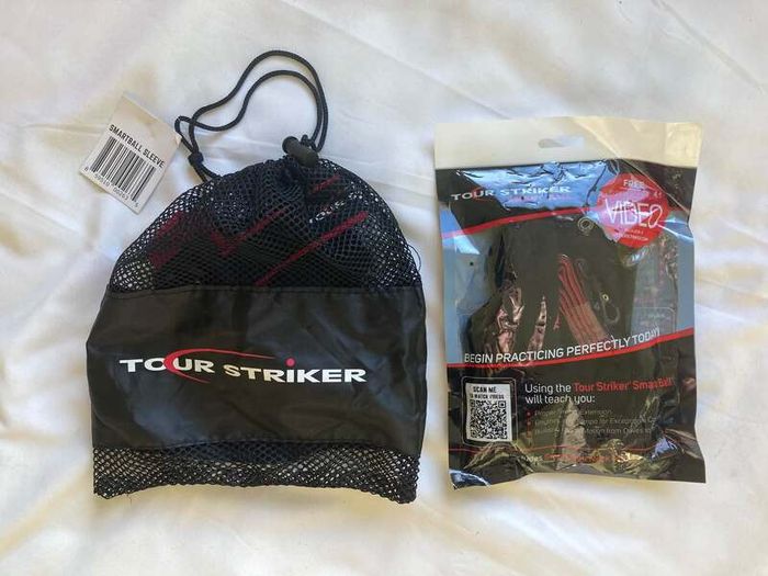 Tour Striker Smart Ball + Official Sleeve | Brand New Golf Training Aid