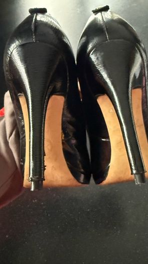 Michael Kors black leather shoes size 38 (UK5)