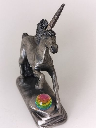 Vintage Pewter Unicorn