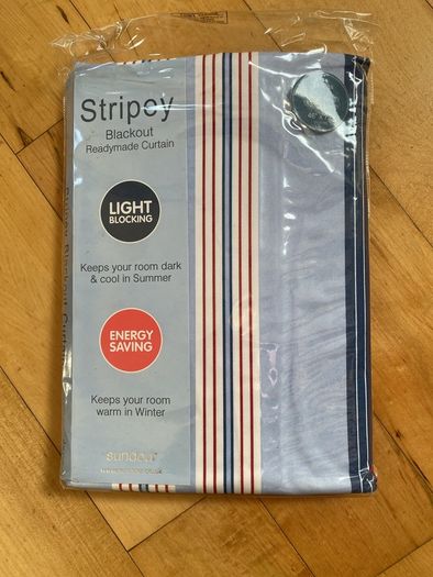 NEW blackout curtains pencil pleat by Sundour