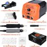 Wood Burning Station, Preciva Wood Burning Pen Tool Set with Fast Heat Up Soldering Woodburner Station, 40W 250-750 Adjustable Temperature, 20 Tips for Pyrography Wood Engraving Craft Image 3