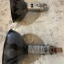 Vintage Industrial Ceiling French Philips Lamps 130  each1950s 1960s Image 5