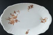 Royal Grafton  Golden Paradise Birds Sandwich Plate