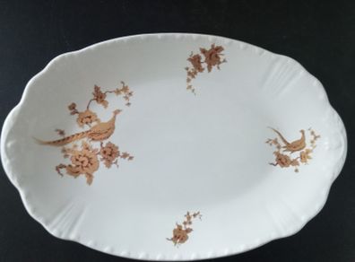 Royal Grafton  Golden Paradise Birds Sandwich Plate