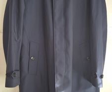Men's Marks and Spencer Padded Coat Navy XL Long