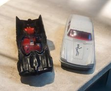 Corgi Juniors Batmobile and The Saint XJS