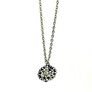 DesignSix Silver Dauphine Necklace Rope Chain Dream Catcher Oval Pendant New Also have Matching Bracelet Image 2