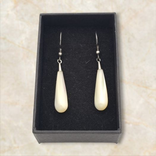 Sterling Silver Shell Earrings