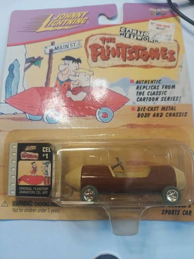 Barney Rubble Flintstones Sports Model Car Diecast