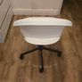 White Swivel Chair Image 3