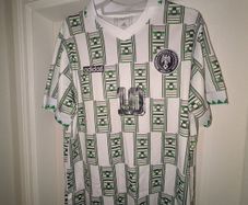 Nigeria Retro Shirt  - 1994 World Cup. Jay-Jay Okocha 10.